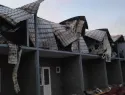 В Одесской области после работы ПВО загорелись база отдыха и частные дома