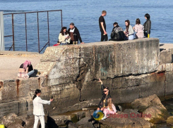 В Одессе ПВО сбила дроны прямо над головами отдыхающих на берегу людей