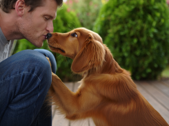 В Одесской области собака съела лицо зоофилу после поцелуя