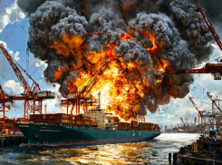 «Зарево от взрывов видно в Одессе»: ВС РФ уничтожили военные объекты в порту Южном