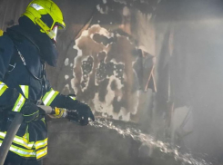 На ночном пожаре в Одессе спасли мужчину