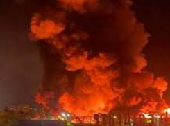 Появилось видео ударов по порту Черноморск под Одессой в момент приема вооружения НАТО