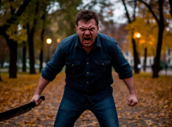 В Одессе на женщину напал душегуб-грабитель, а на мужика боец с мачете