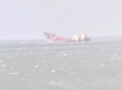 Сухогруз подорвался на мине у побережья Одессы и начал тонуть