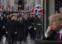 Трамп не приехал проститься с королём Норвегии: что Вашингтон показал Европе