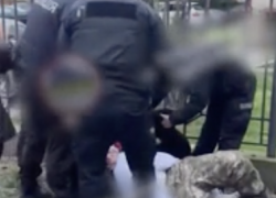 Жители Одессы вступились за скрученного военкомами мужчину