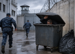 В Одессе побег из СИЗО оформили как вывоз мусора