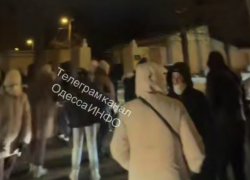 Жители Одессы вышли на протест из-за отсутствия электричества