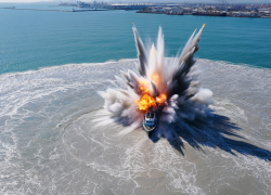 ВС РФ «утюжат» склады ВСУ с безэкипажными катерами под Одессой