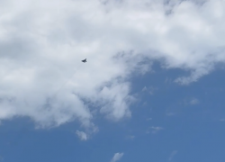 Появилось видео погони МиГ-29 за русской ракетой над пляжем в Одессе