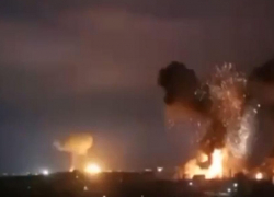 Взрыв в порту Ильичевска Одесской области попал на видео