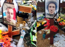 Могилы военнослужащих в Одесской области разбомбили дети
