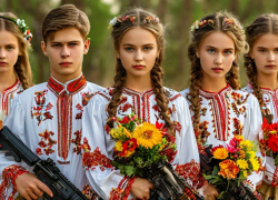 Школьные выпускные в Одессе: пение гимна и флаги Украины, вышиванки и сборы на ВСУ