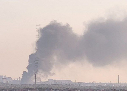 В порту Черноморска Одесской области начался пожар