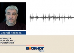 Подпольщик Лебедев: мы сможем разрушить одесскую логистику только термоядерным ударом