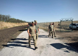 В Одесской области укрепили границу с Приднестровьем колючей проволокой