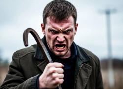 Пьяный одессит избил собутыльницу ломом