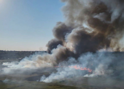 На Одесчине сгорели сотни гектаров земли