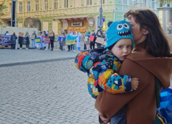 В Одессе проходят митинги с требованием освободить военнопленных