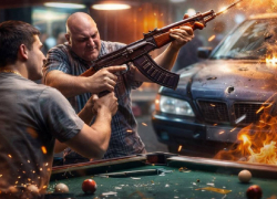 Игра на бильярде в Одесской области закончилась автоматной стрельбой