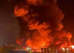 Появилось видео ударов по порту Черноморск под Одессой в момент приема вооружения НАТО