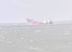 Сухогруз подорвался на мине у побережья Одессы и начал тонуть