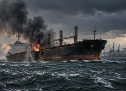 Минобороны РФ сообщило о поражении сухогруза ВСУ в порту Одессы