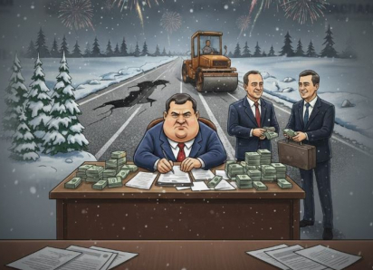 Полтавский чиновник за три дня раздал 30 млн одесским дорожникам