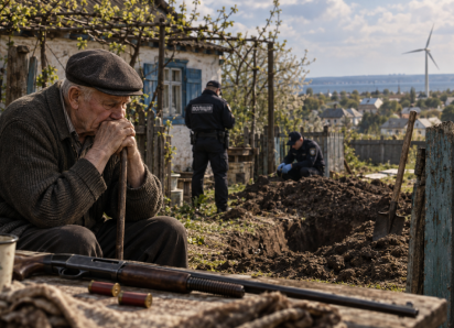 В Одесской области дед застрелил внука, закопал во дворе и сказал, что тот ушёл в ВСУ