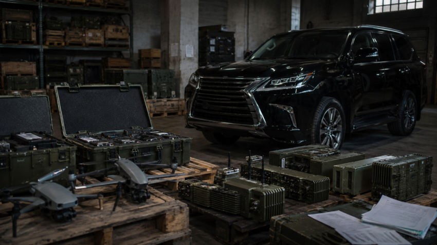 В Одесской области военком украл беспилотник и купил себе Lexus