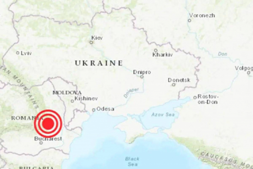 Мощное землетрясение на территории Румынии дошло до Одесской области