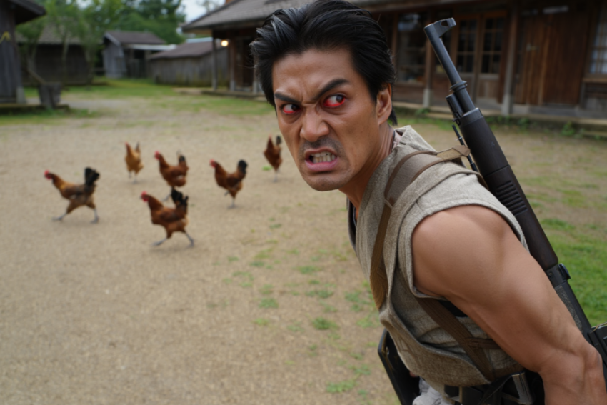 Украина рехнулась: голый одессит, обмотавшись кишками, гулял с головой отца в руке