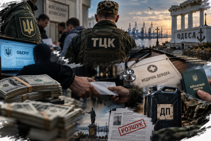 Большая экономика ТЦК: сколько стоит «решить вопрос» с мобилизацией в Одессе