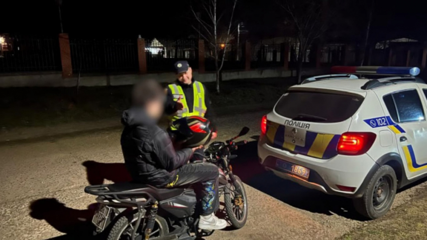 В Одесской области за неделю поймали трех подростков за рулем без прав