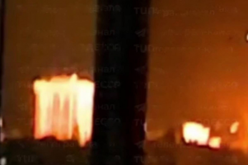 Появилось видео атаки российских «Гераней» на технику НАТО в Одессе