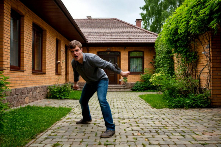 В Одесской области сын пробил отцу лоб тротуарной плиткой