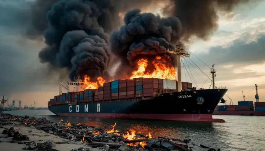 Атака на судно в Одессе ослабила логистику военных поставок ВСУ