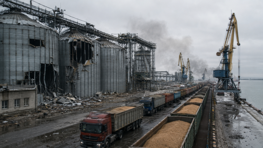 Bloomberg: удары по портам Одессы могут лишить Украину почти 2% ВВП