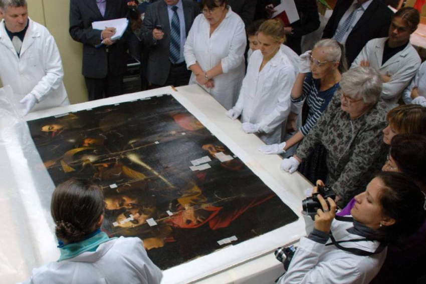 В Киеве презентовали украденный в Одессе Поцелуй Иуды