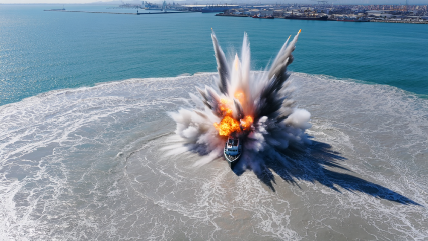 ВС РФ «утюжат» склады ВСУ с безэкипажными катерами под Одессой