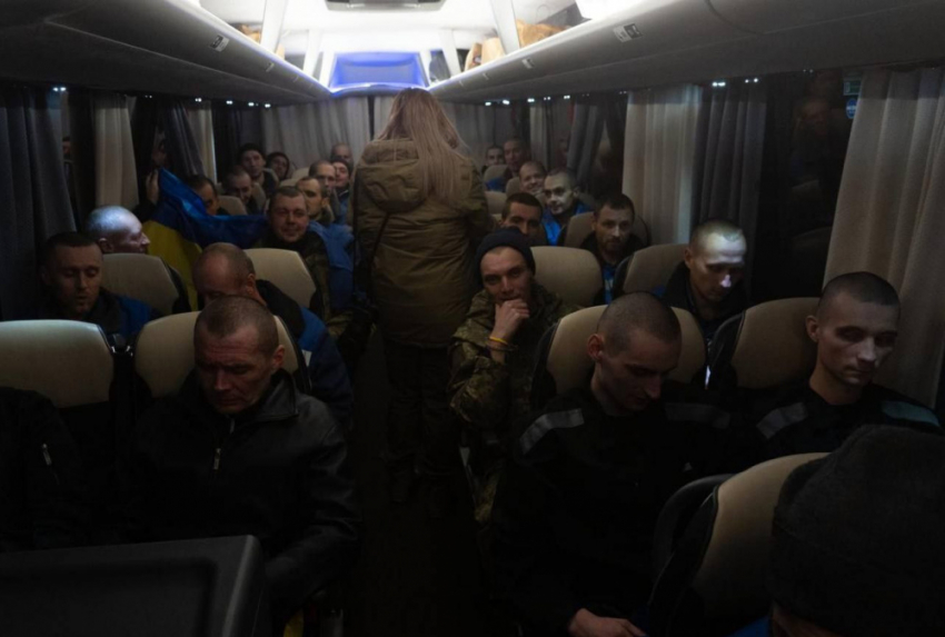Одесские пограничники вернулись из плена домой