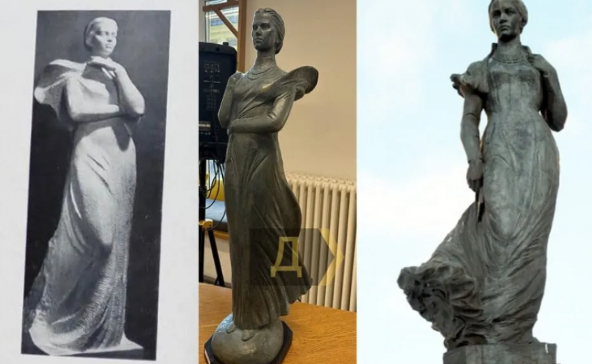 Одесская мэрия утвердила сплагиаченный и неготовый проект памятника Лесе Украинке