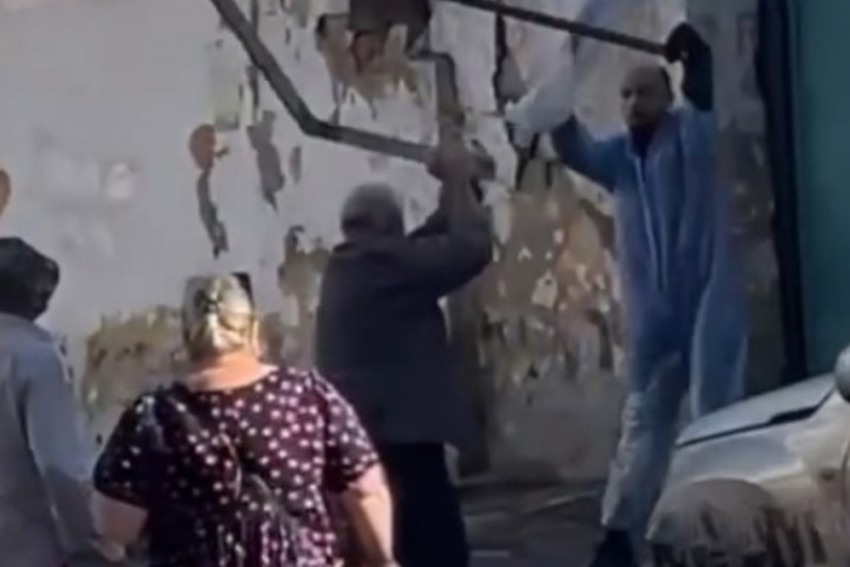 Одессит избил лопатой продавца на Староконном рынке