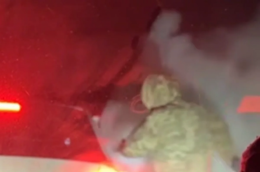 Одессит облил сотрудников ТЦК из огнетушителя и избежал мобилизации - видео