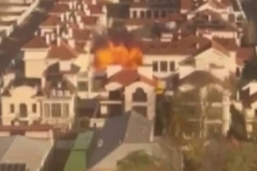 ПВО над Одессой сбила российский беспилотник в особняк спонсора Зеленского