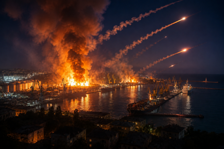 «Искандеры», «Ониксы» и дроны били по Одессе и Ильичевску