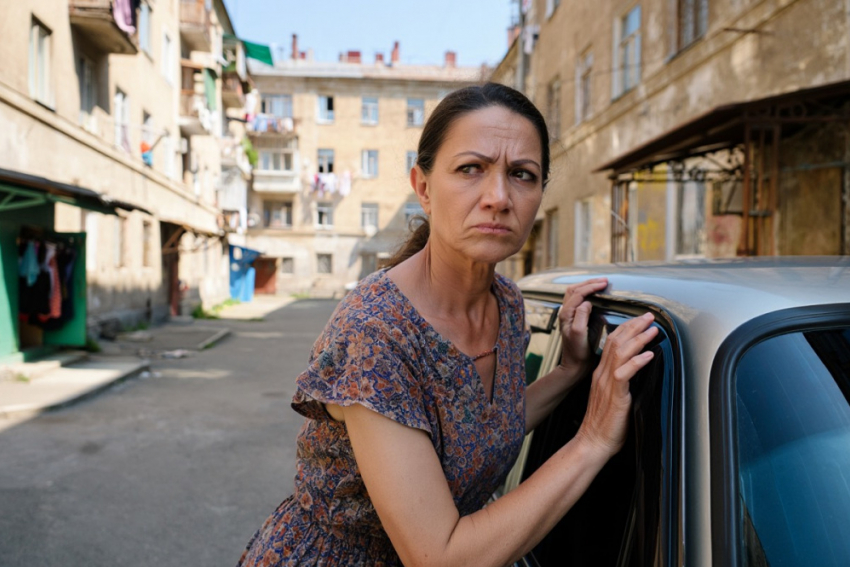 В Одессе женщина устроила скандал из-за русской музыки на улице