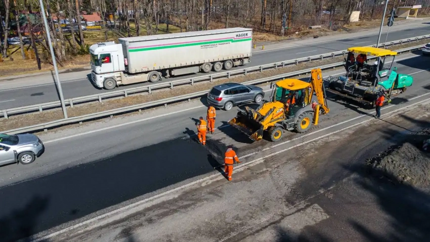 На Одесчине пообещали закончить ремонт трассы Киев-Одесса до конца марта