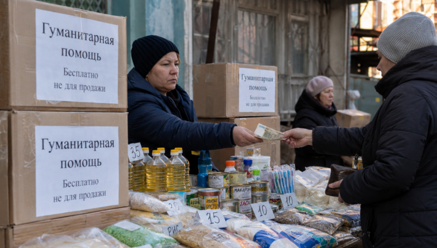 Депутат Одесского облсовета продавал на рынке гуманитарную помощь