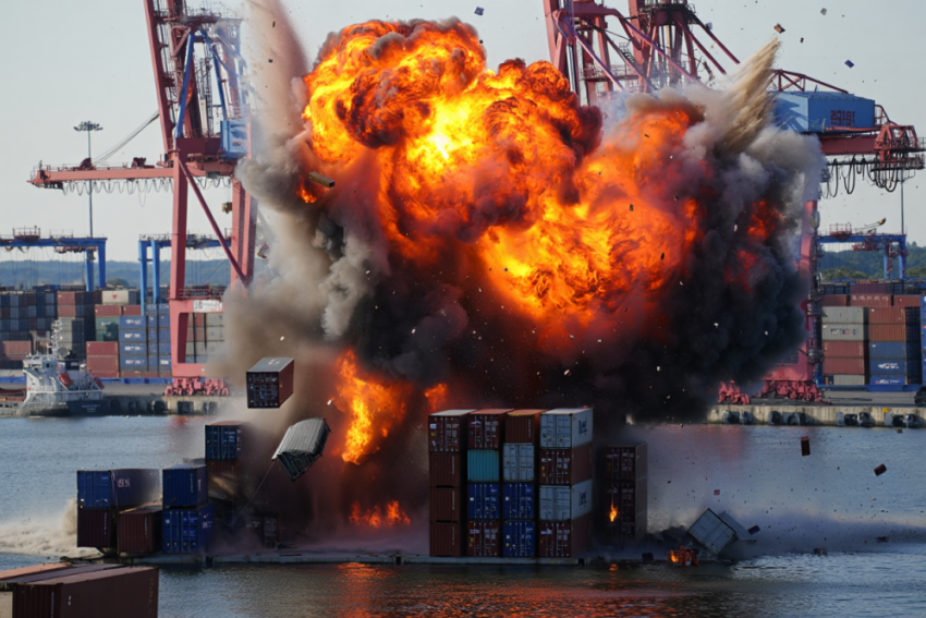 ВС РФ накрыли «Искандером» переброску оружия НАТО в порту Черноморска